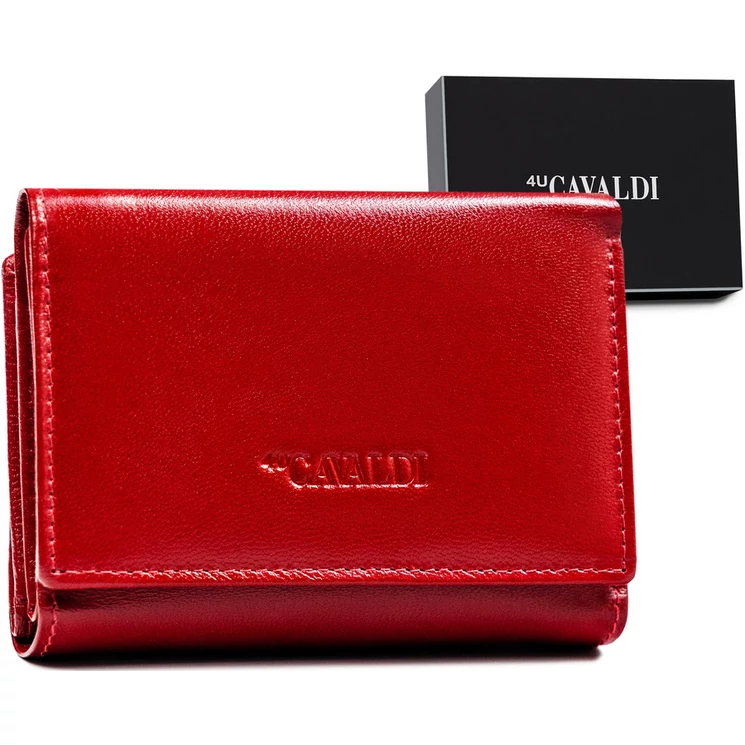 4U Cavaldi Valódi bőr Női pénztárca