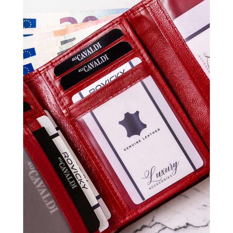 4U Cavaldi Valódi bőr Női pénztárca