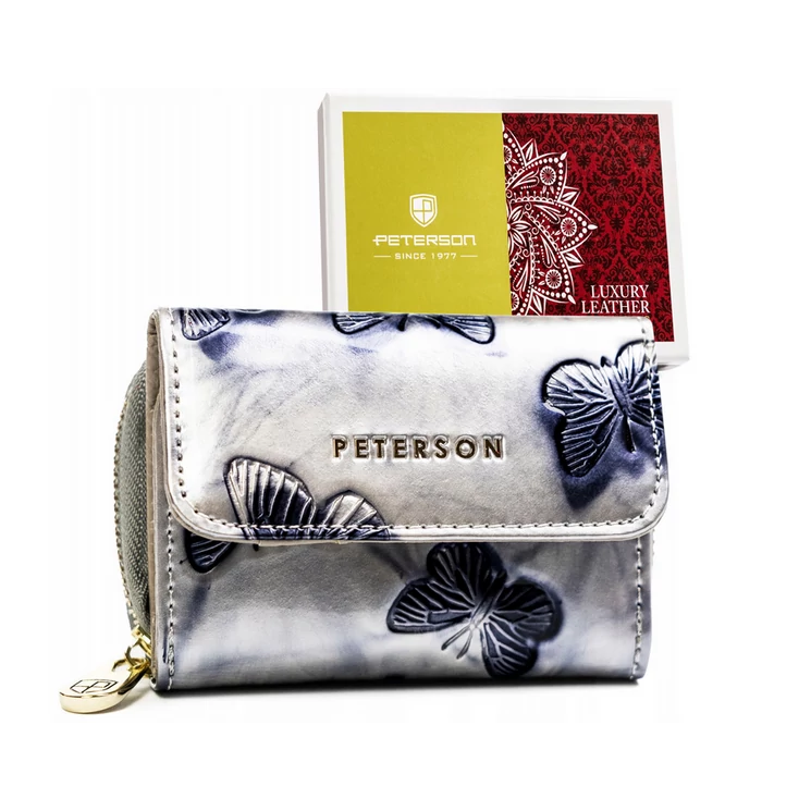 Valódi bőr kisméretű női pénztárca