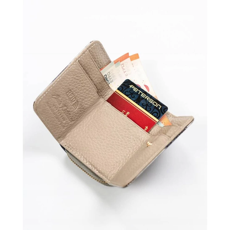 Valódi bőr kisméretű női pénztárca