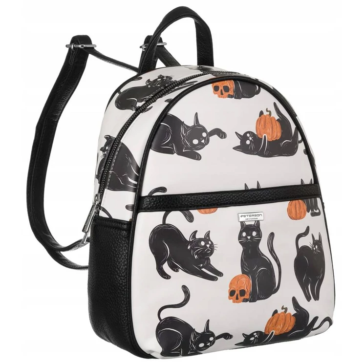 Női városi hátizsák divatos mintával