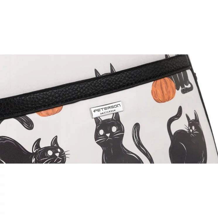 Női városi hátizsák divatos mintával