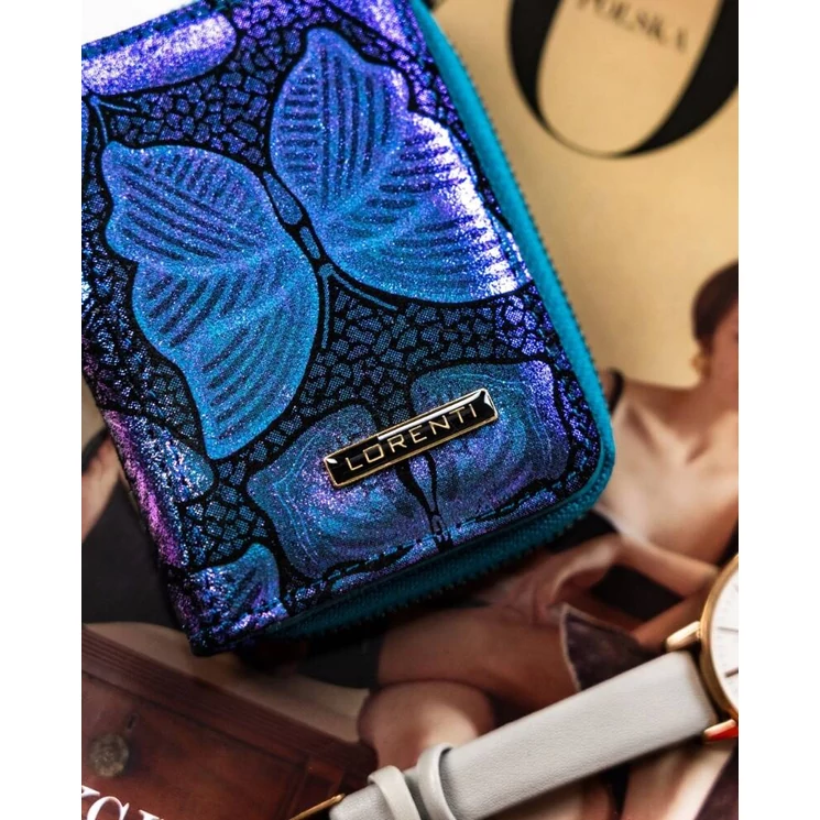 Kis méretű Valódi bőr női pénztárca- Lorenti