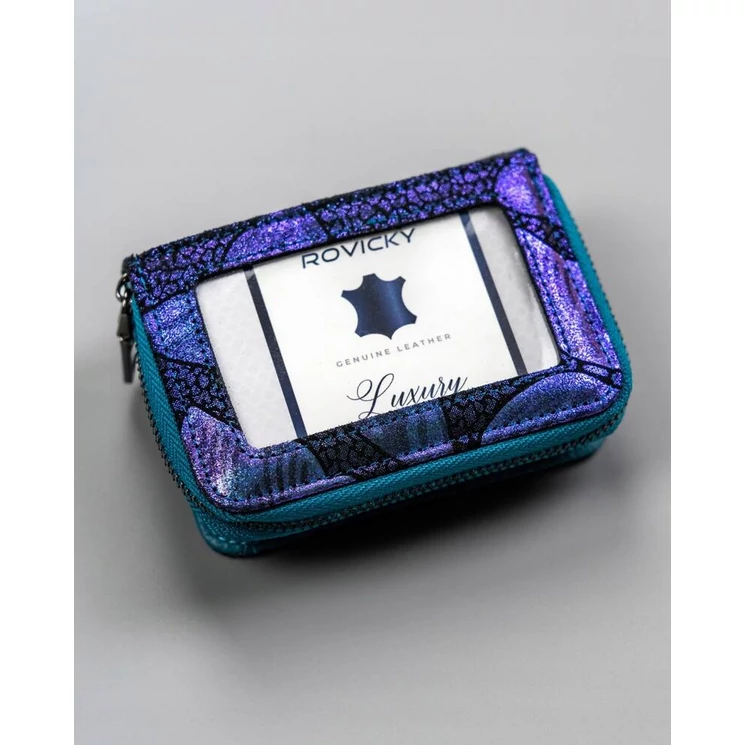 Kis méretű Valódi bőr női pénztárca- Lorenti