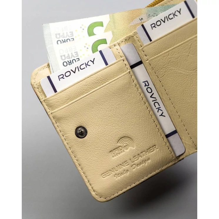 Kis méretű Valódi bőr női pénztárca- Lorenti