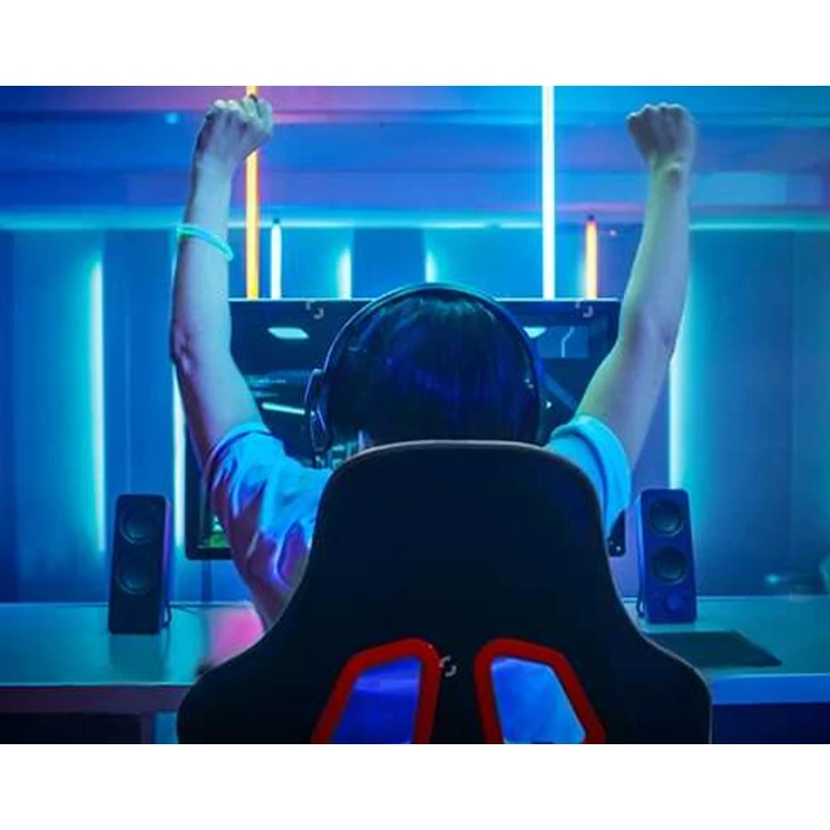 Kényelmes Gamer szék lábtartóval és derékpárnával Kedvező áron