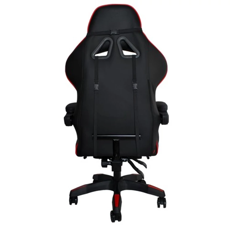 Kényelmes Gamer szék lábtartóval és derékpárnával Kedvező áron