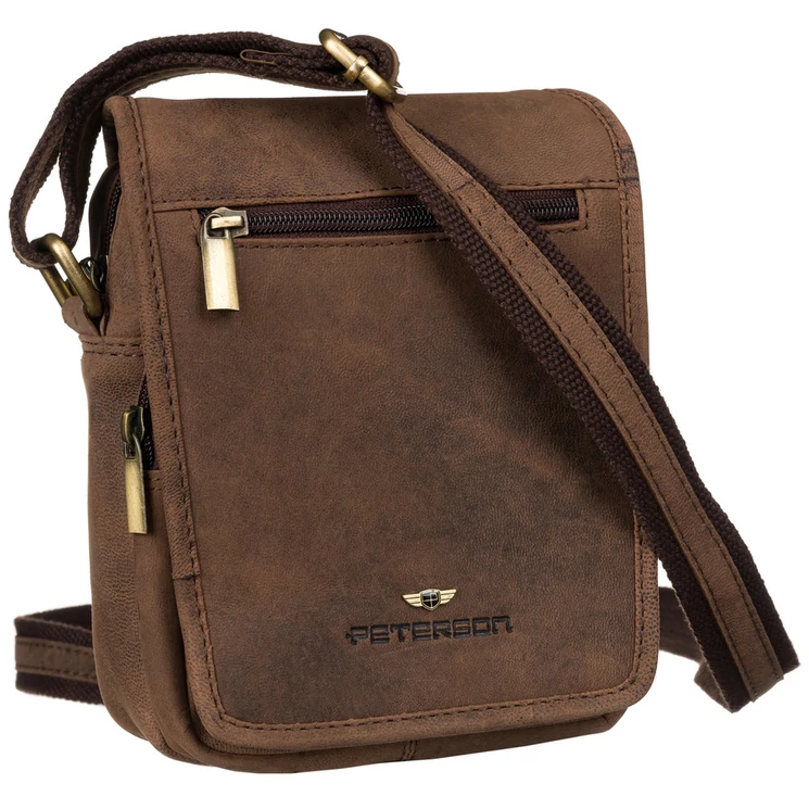 Valódi bőr Férfi oldaltáska