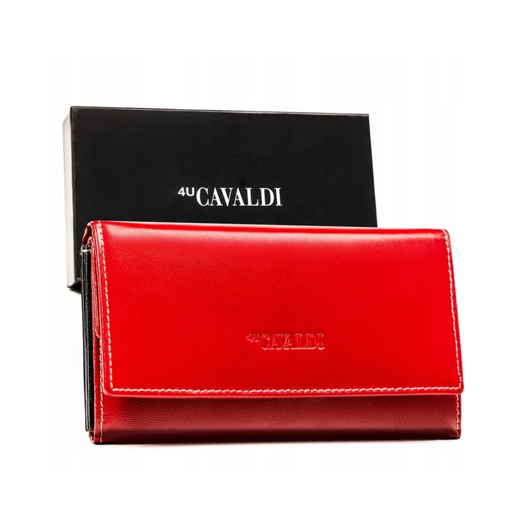 4U Cavaldi Valódi bőr Női pénztárca