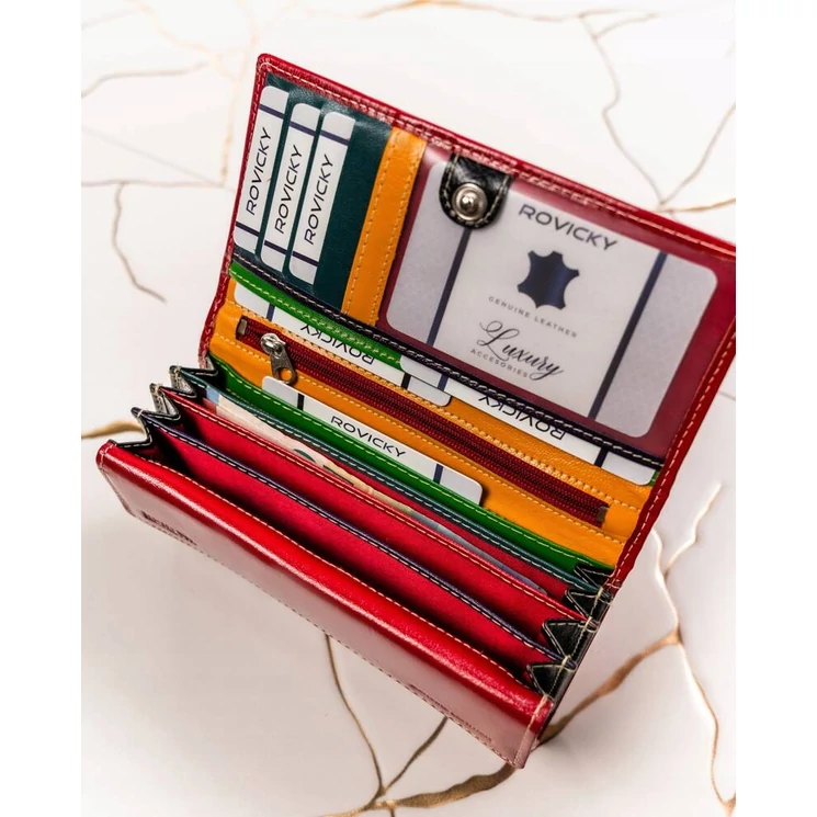 4U Cavaldi Valódi bőr Női pénztárca