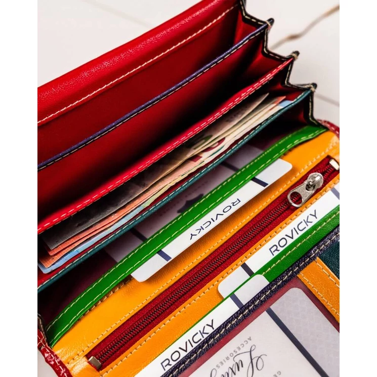 4U Cavaldi Valódi bőr Női pénztárca