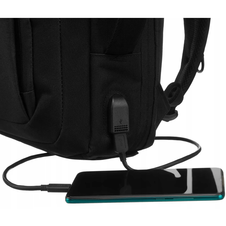 Utazási hátizsák laptop számára és USB-porttal - Peterson