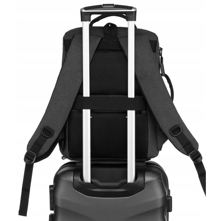 Utazási hátizsák laptop számára és USB-porttal - Peterson