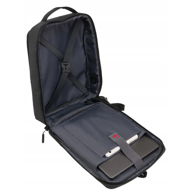 Utazási hátizsák laptop számára és USB-porttal - Peterson