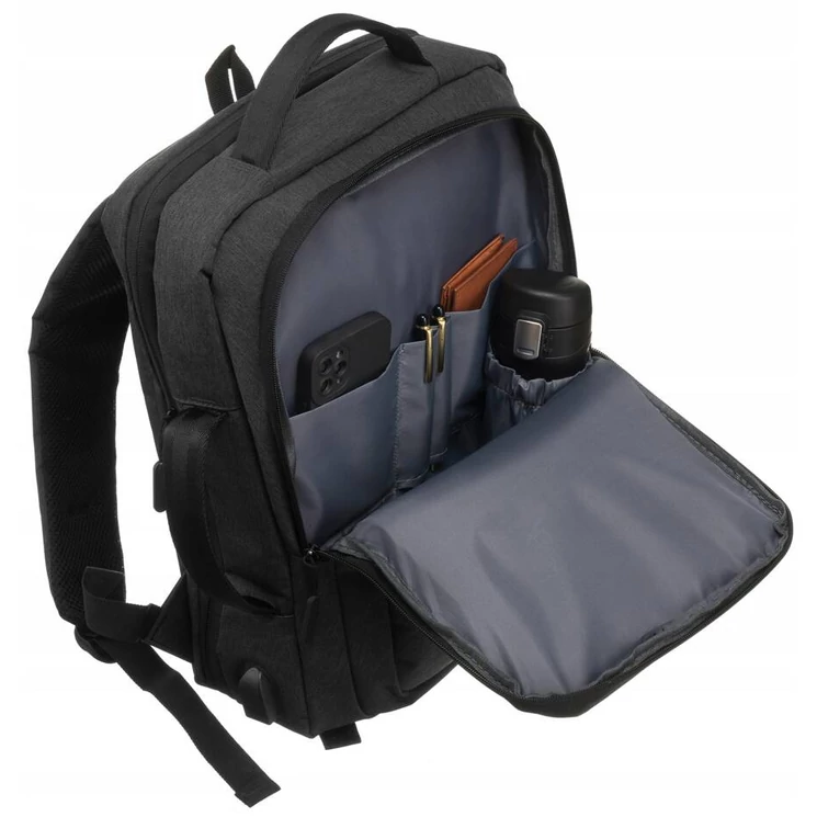 Utazási hátizsák laptop számára és USB-porttal - Peterson