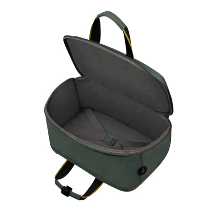 3 - Funkciós Fedélzeti táska sötétzöld színben 40 x 25 x 20 American Tourister TAKE2CABIN