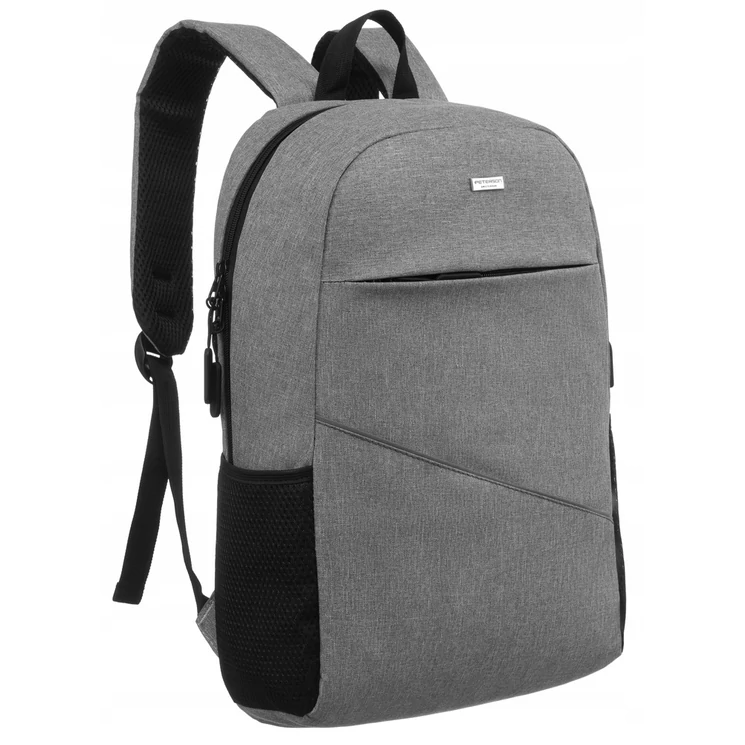 Nagy, férfi laptoptartós hátizsák USB porttal Kedvezményes áron