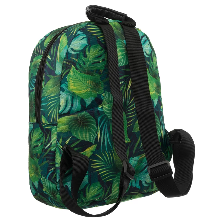 Tágas női városi hátizsák divatos mintában