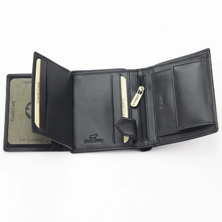 EL FORREST Valódi bőr Pénztárca RFID védelemmel