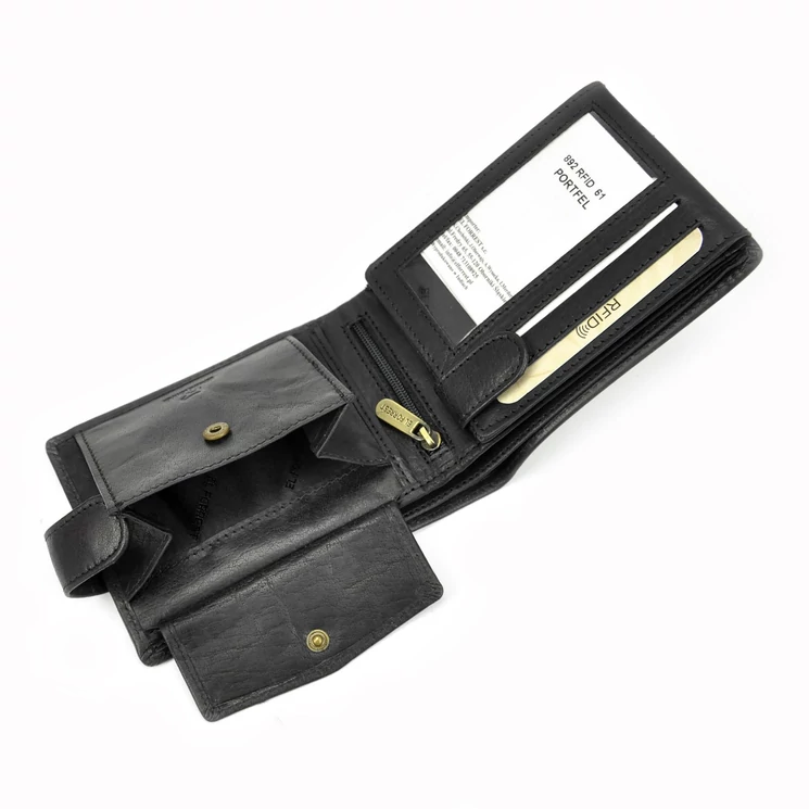 EL FORREST Valódi bőr Pénztárca