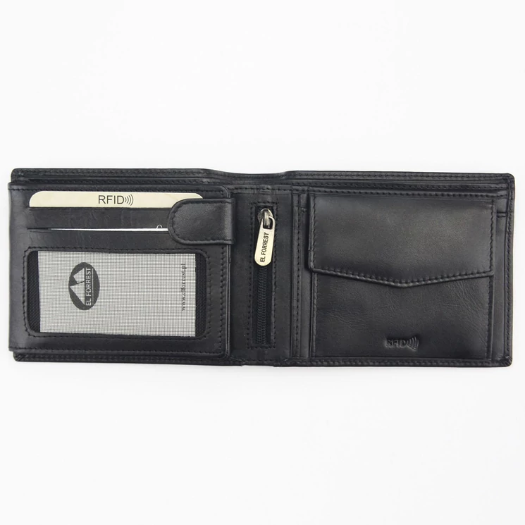 EL FORREST Valódi bőr Pénztárca RFID védelemmel
