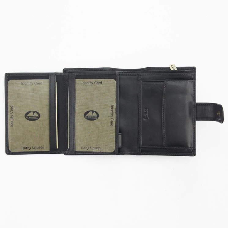 EL FORREST Valódi bőr Pénztárca RFID védelemmel