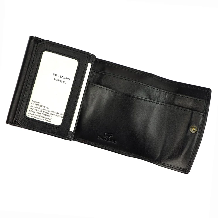 EL FORREST Valódi bőr Pénztárca