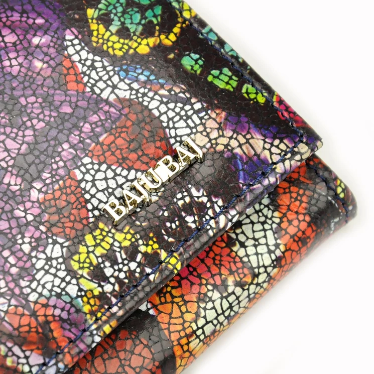 Pillangós Valódi bőr Pénztárca