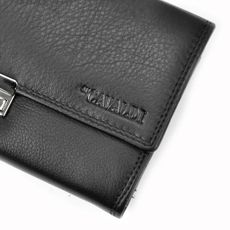 Cavaldi Valódi bőr pincér Pénztárca