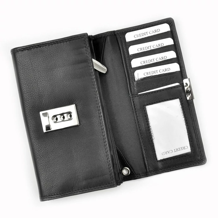 Cavaldi Valódi bőr pincér Pénztárca