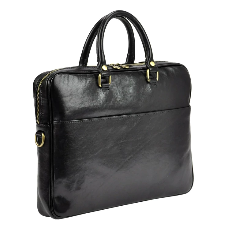 Gregorio Valódi bőr Aktatáska