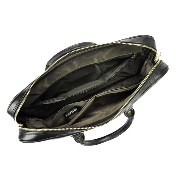 Gregorio Valódi bőr Aktatáska