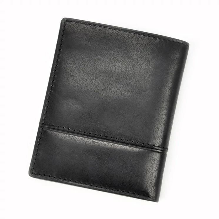 EL FORREST Valódi bőr Kártyatartó Fekete színben RFID rendszerrel