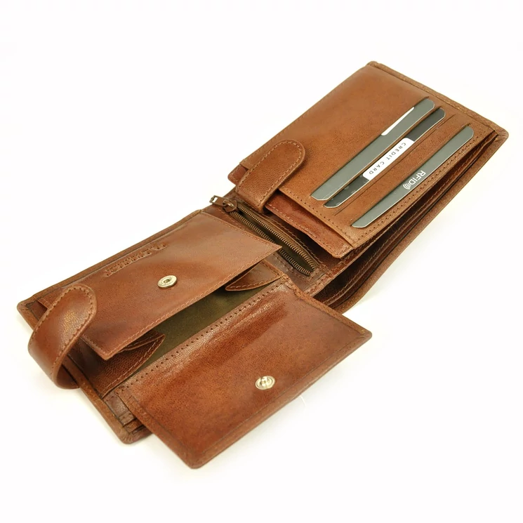 EL FORREST Valódi bőr Pénztárca