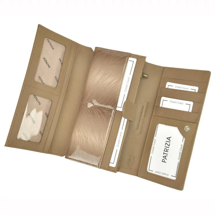 PATRIZIA Valódi bőr Pénztárca RFID védelemmel