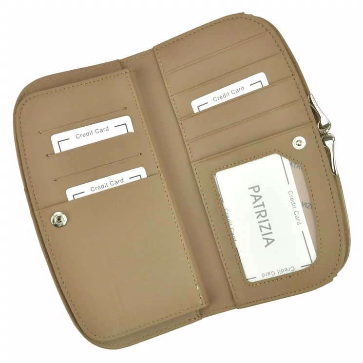 PATRIZIA Valódi bőr Pénztárca RFID védelemmel