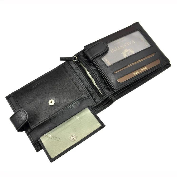 Valentini Valódi bőr Pénztárca