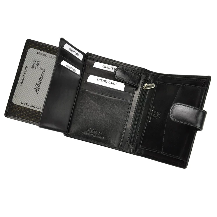 Albatross Valódi bőr Pénztárca