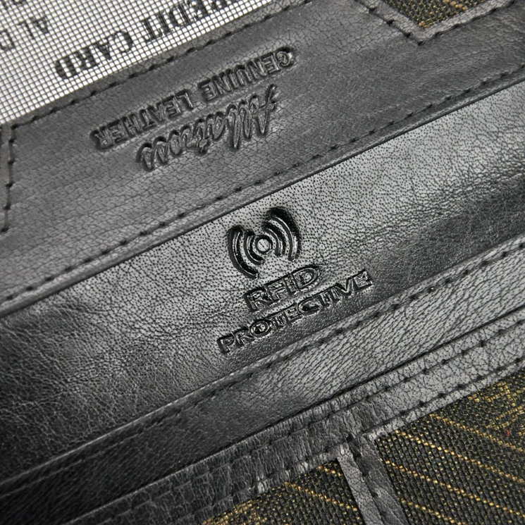 Albatross Valódi bőr Irattartó/Kártyatartó RFID rendszerrel