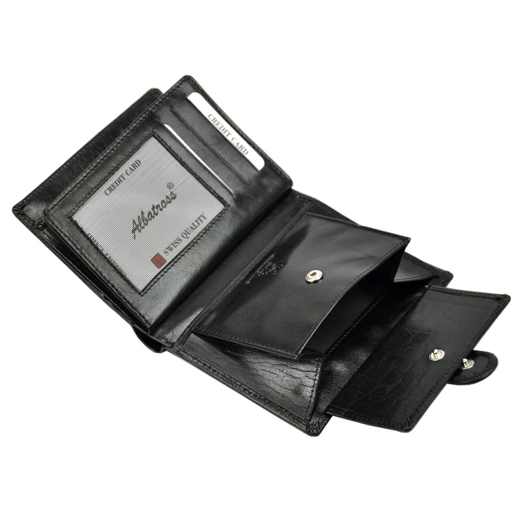 Albatross Valódi bőr Pénztárca RFID rendszerrel