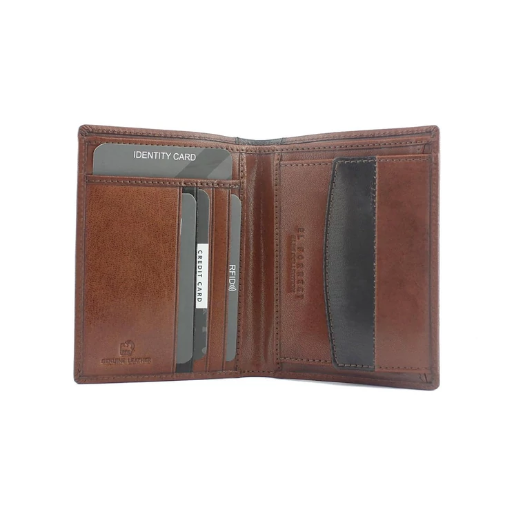 EL FORREST Valódi bőr Pénztárca RFID védelemmel