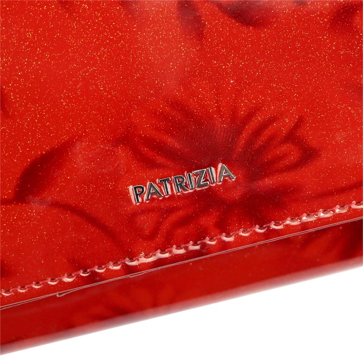  Valódi bőr Pénztárca piros színben RFID védelemmel