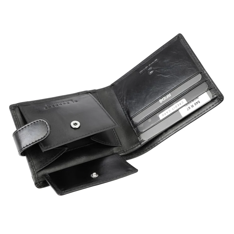 EL FORREST Valódi bőr Pénztárca