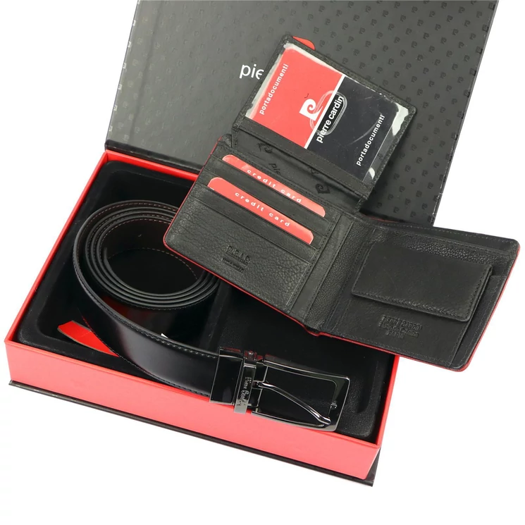 Pierre Cardin Valódi bőr Ajándékcsomagok