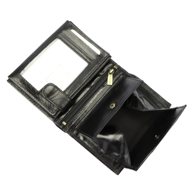 Rovicky Valódi bőr Pénztárca RFID védelemmel