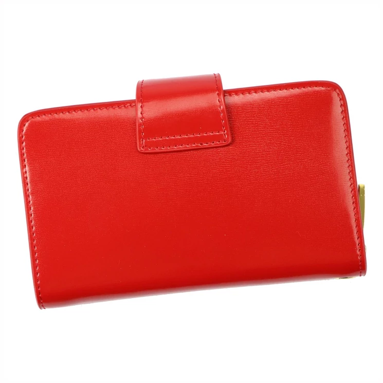 Antonio Basile Valódi bőr piros Pénztárca