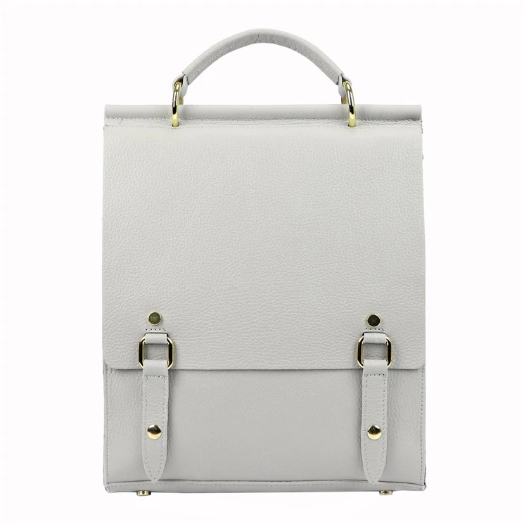 Valódi bőr hátizsák fekete színben