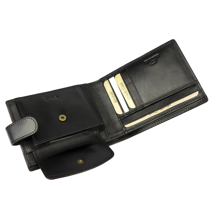 EL FORREST Valódi bőr Pénztárca