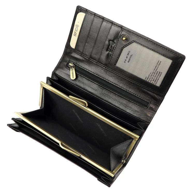 EL FORREST Valódi bőr Pénztárca