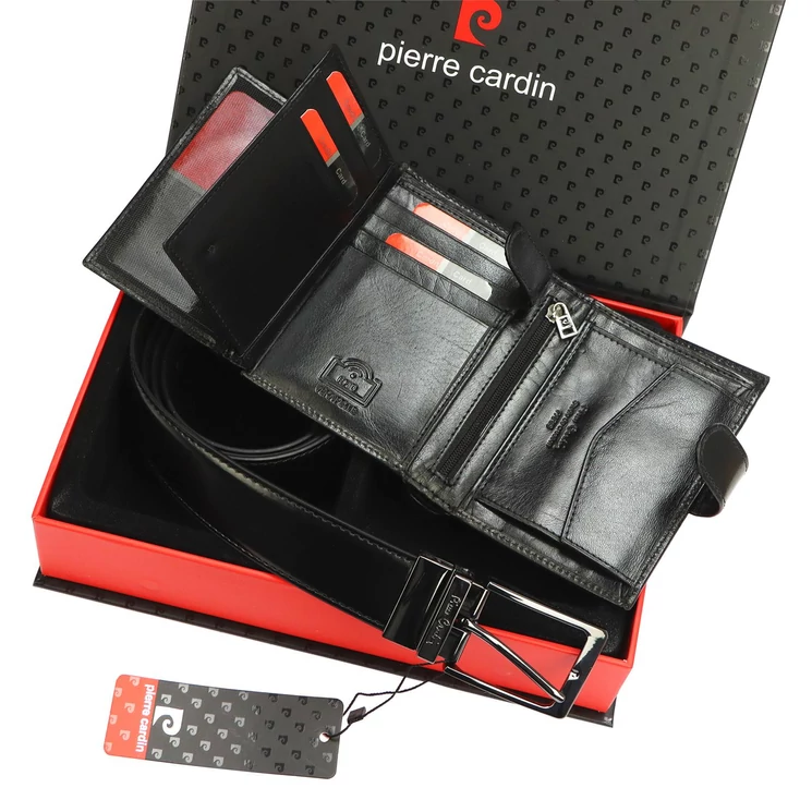 Pierre Cardin Valódi bőr Ajándékcsomagok